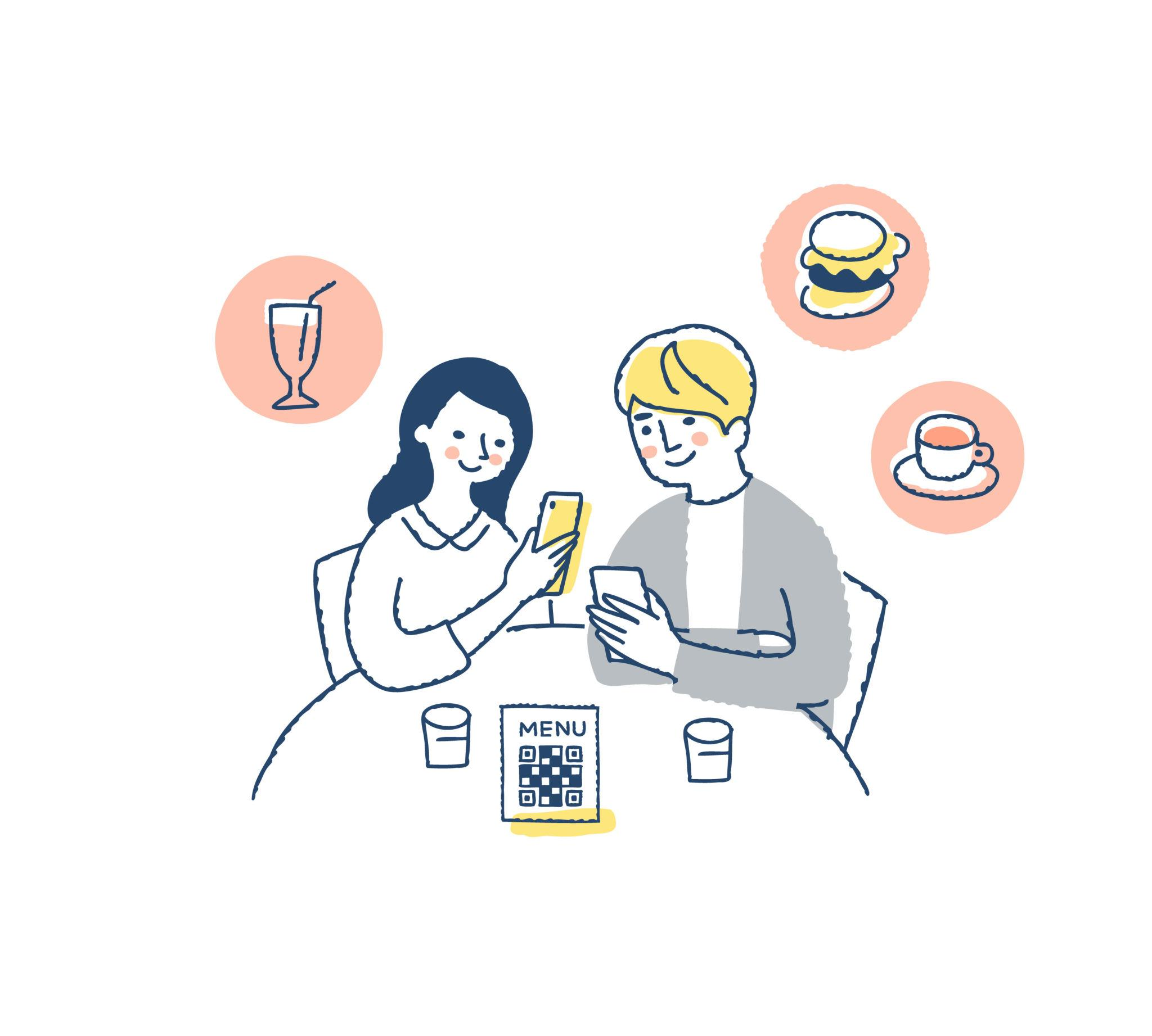 QR Ordering on table